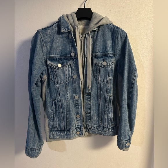 Blank NYC denim zip hoodie - Picture 2 of 5